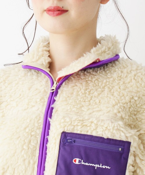 WEB限定】champion ボアフリースコート（その他アウター）｜Champion  