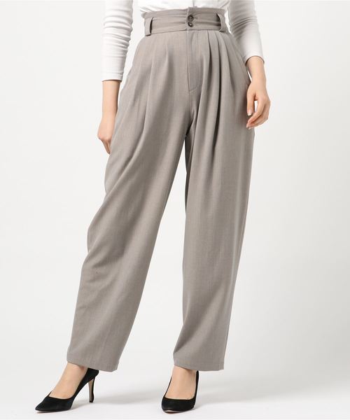 CLANE（クラネ）の「H/W TUCK PANTS（その他パンツ）」 - WEAR