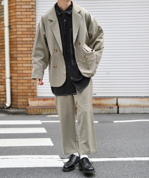 kutir（クティール）の「ストレートスラックスパンツ　setup（その他パンツ・メンズ・ブラック/ベージュ/ベージュ系その他・SMALL/MEDIUM/LARGE）」の8枚目の写真