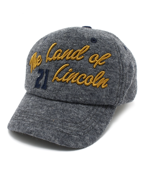 SHIPS(シップス)の「SHIPS KIDS:メルトン レタード キャップ(キャップ・キッズ・グレー/ネイビー・SMALL/MEDIUM/LARGE)」の1枚目の写真