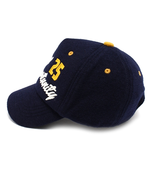 SHIPS(シップス)の「SHIPS KIDS:メルトン レタード キャップ(キャップ・キッズ・グレー/ネイビー・SMALL/MEDIUM/LARGE)」の3枚目の写真