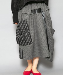 CERCA - FASHION�i�`�F���J - �t�@�b�V�����j�́uLC/�w�����{�[��&�X�g���C�v�@�f�U�C���X�J�[�g�i�X�J�[�g�j�v