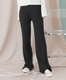 しわ加工ロングゴムパンツ