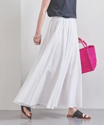 UNITED ARROWS | UWCS コットン ボイル マキシスカート†(スカート)