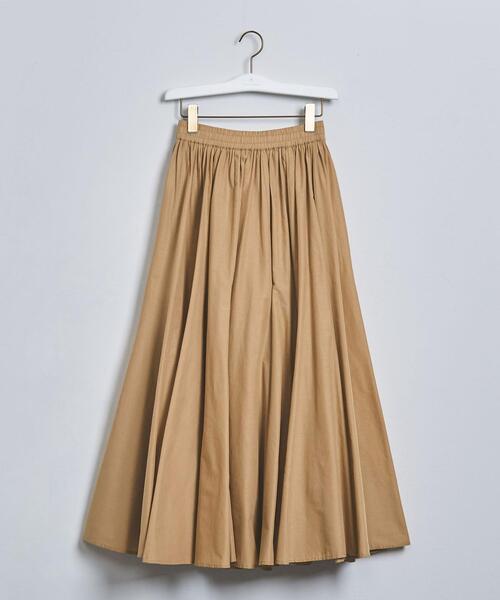 UNITED ARROWS（ユナイテッドアローズ）の「UWCS コットン ボイル マキシスカート†（スカート・レディース・ホワイト/ベージュ・36/38）」の10枚目の写真