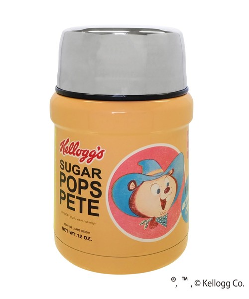 212 Kitchen Store トゥワントゥキッチンストア の 212kオリジナル Kellogg S ケロッグ フードジャー 450ml スプーン付 ピーター キッチンツール Wear