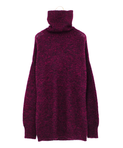Drawer ⁄ ドゥロワー | 7Gカシミヤタートルネック スリット ニット