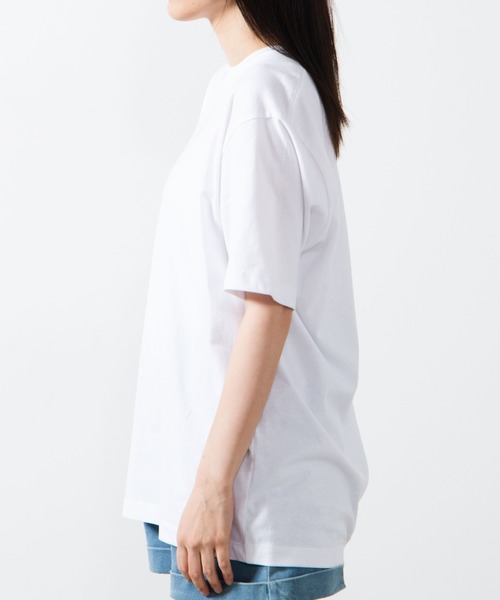 WEGO（ウィゴー）の「WEGO/クリームソーダワンポイントTシャツ（Tシャツ/カットソー・レディース・ホワイト/ベージュ・SMALL/MEDIUM/LARGE）」の13枚目の写真