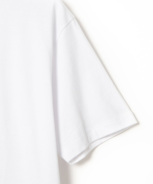 WEGO（ウィゴー）の「WEGO/クリームソーダワンポイントTシャツ（Tシャツ/カットソー・レディース・ホワイト/ベージュ・SMALL/MEDIUM/LARGE）」の6枚目の写真