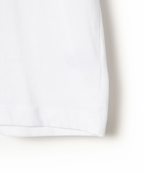 WEGO（ウィゴー）の「WEGO/クリームソーダワンポイントTシャツ（Tシャツ/カットソー・レディース・ホワイト/ベージュ・SMALL/MEDIUM/LARGE）」の5枚目の写真