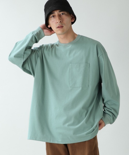 RAGEBLUE(レイジブルー)の「<吸水速乾・抗菌>マルチファンクションロンT/893322(Tシャツ/カットソー・メンズ・ホワイト/ブラック/ブラウン/グリーン系その他/パープル系その他・SMALL/MEDIUM/LARGE)」の4枚目の写真