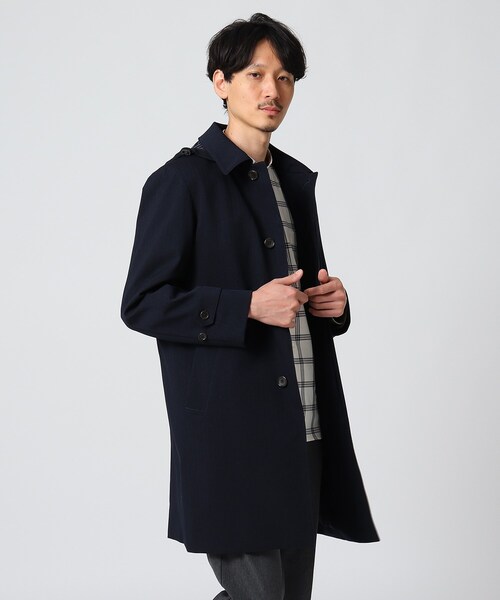 【Sサイズ～】メランジヘリンボンコート