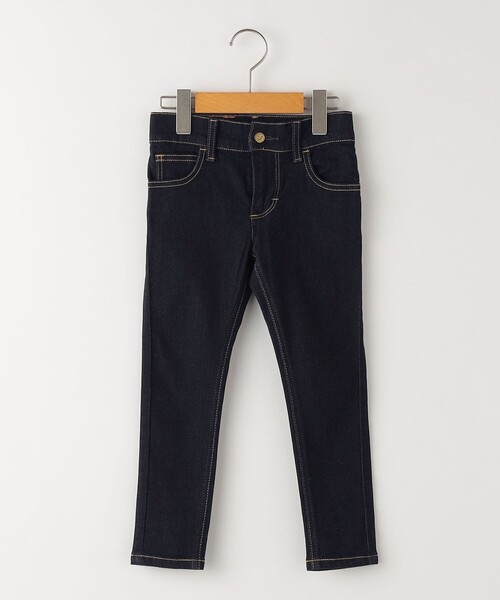 Lee(リー)の「Lee:100~150cm / ベーシック スキニー デニム パンツ(デニムパンツ・キッズ・ロイヤルブルー/ダークブルー・100/110/120/140/130/150)」の2枚目の写真