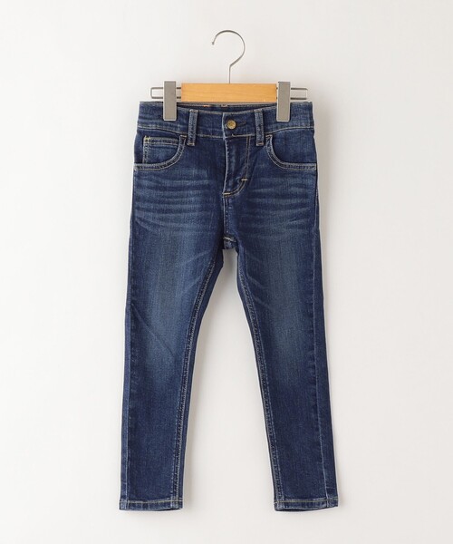 Lee(リー)の「Lee:100~150cm / ベーシック スキニー デニム パンツ(デニムパンツ・キッズ・ロイヤルブルー/ダークブルー・100/110/120/140/130/150)」の3枚目の写真