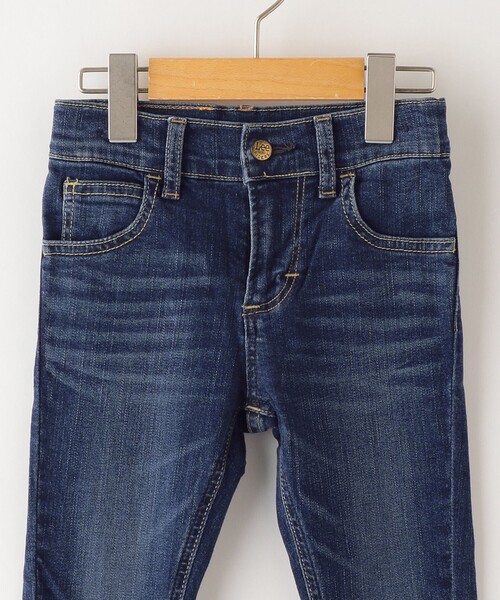 Lee(リー)の「Lee:100~150cm / ベーシック スキニー デニム パンツ(デニムパンツ・キッズ・ロイヤルブルー/ダークブルー・100/110/120/140/130/150)」の5枚目の写真