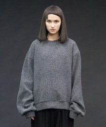 my beautiful landlet | 【my beautiful landlet】 wool sheep pile crew neck sweater(ニット/セーター)