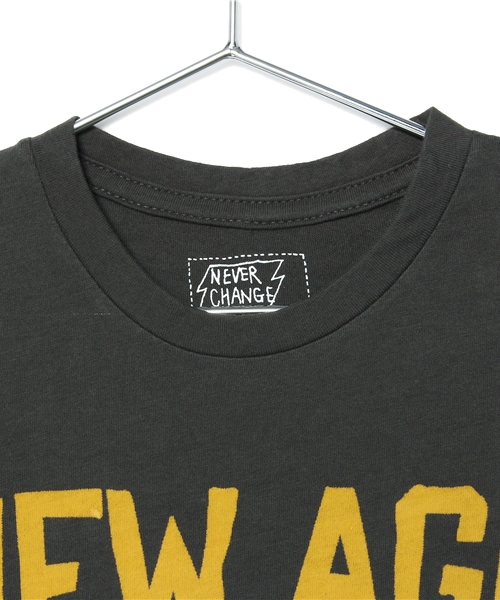 AZUL by moussy（アズールバイマウジー）の「30/-コーマ天竺ナンバリング7分袖チュニック（Tシャツ/カットソー・キッズ・オフホワイト/ライトブラック・140/100/120）」の5枚目の写真