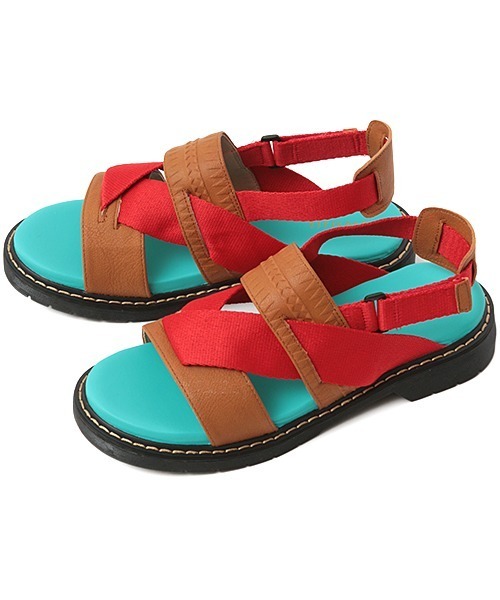 チチカカ（チチカカ）の「コンビベルトサンダル（サンダル・レディース・ブラック/キャメル・MEDIUM/LARGE）」の8枚目の写真