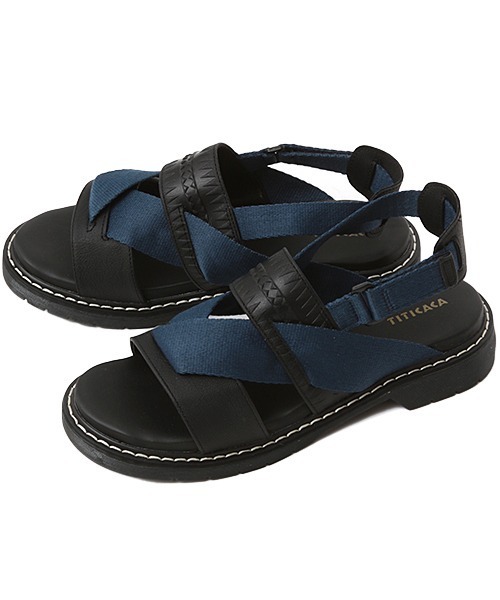 チチカカ（チチカカ）の「コンビベルトサンダル（サンダル・レディース・ブラック/キャメル・MEDIUM/LARGE）」の7枚目の写真