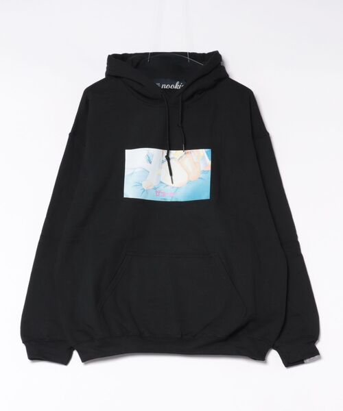 THE Nookie(ザヌーキー)の「【W】【it】【THE nookie】ANIME2 SWEAT PARKA(パーカー・レディース・ブラック・FREE)」の1枚目の写真