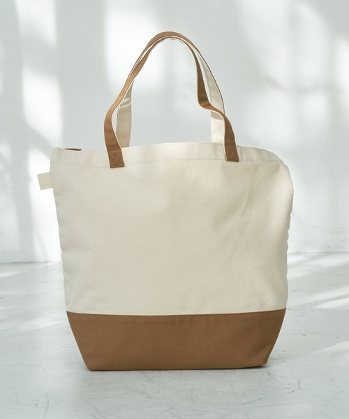 ROPE' PICNIC(ロペピクニック)の「【FOOD TEXTILE】プリントキャンバストート&ショルダーバッグ(トートバッグ・レディース・ブラウン/ライトグリーン/ピンク系その他2・FREE)」の5枚目の写真
