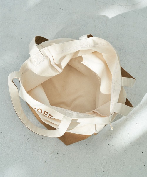 ROPE' PICNIC(ロペピクニック)の「【FOOD TEXTILE】プリントキャンバストート&ショルダーバッグ(トートバッグ・レディース・ブラウン/ライトグリーン/ピンク系その他2・FREE)」の8枚目の写真