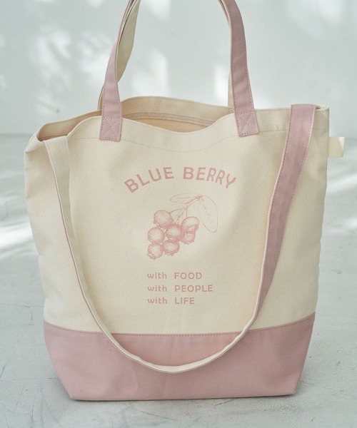 ROPE' PICNIC(ロペピクニック)の「【FOOD TEXTILE】プリントキャンバストート&ショルダーバッグ(トートバッグ・レディース・ブラウン/ライトグリーン/ピンク系その他2・FREE)」の7枚目の写真