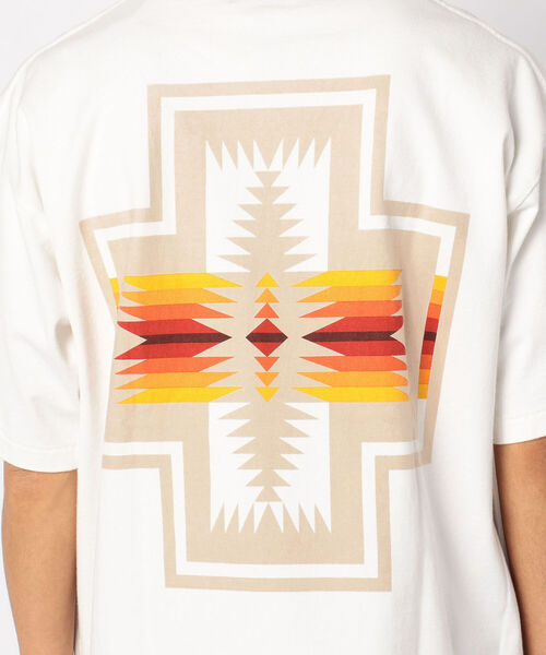 PENDLETON(ペンドルトン)の「【PENDLETON/ペンドルトン】Back Print Tee ビッグシルエット Tシャツ(Tシャツ/カットソー・メンズ・オフホワイト/ベージュ/ターコイズブルー/ライトパープル/チャコールグレー/ブラック・M/L)」の8枚目の写真