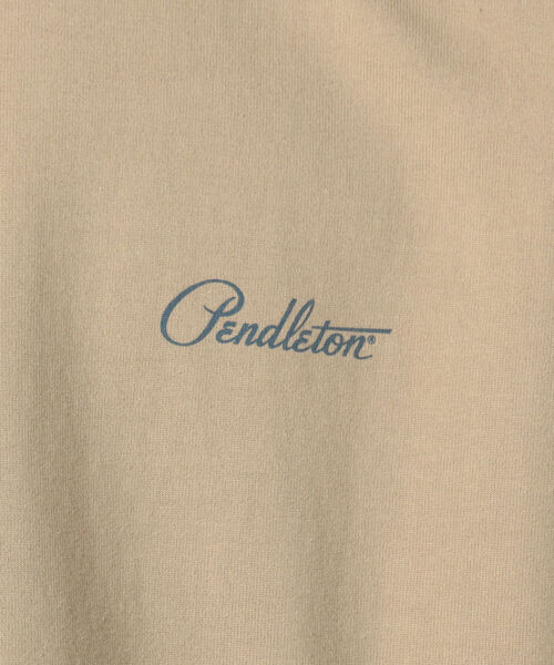 PENDLETON(ペンドルトン)の「【PENDLETON/ペンドルトン】Back Print Tee ビッグシルエット Tシャツ(Tシャツ/カットソー・メンズ・オフホワイト/ベージュ/ターコイズブルー/ライトパープル/チャコールグレー/ブラック・M/L)」の12枚目の写真