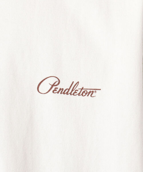 PENDLETON(ペンドルトン)の「【PENDLETON/ペンドルトン】Back Print Tee ビッグシルエット Tシャツ(Tシャツ/カットソー・メンズ・オフホワイト/ベージュ/ターコイズブルー/ライトパープル/チャコールグレー/ブラック・M/L)」の13枚目の写真