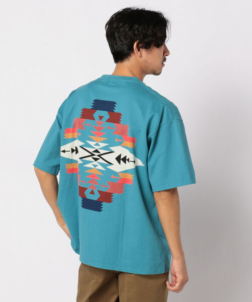 PENDLETON(ペンドルトン)の「【PENDLETON/ペンドルトン】Back Print Tee ビッグシルエット Tシャツ(Tシャツ/カットソー・メンズ・オフホワイト/ベージュ/ターコイズブルー/ライトパープル/チャコールグレー/ブラック・M/L)」の21枚目の写真