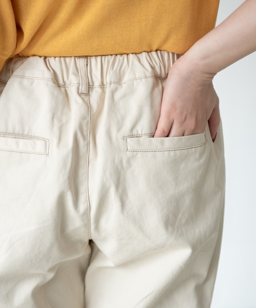 MERLOT（メルロー）の「ヘビーツイル＆デニムテーパードパンツ（デニムパンツ・レディース・ネイビー/ナチュラル・FREE）」の19枚目の写真