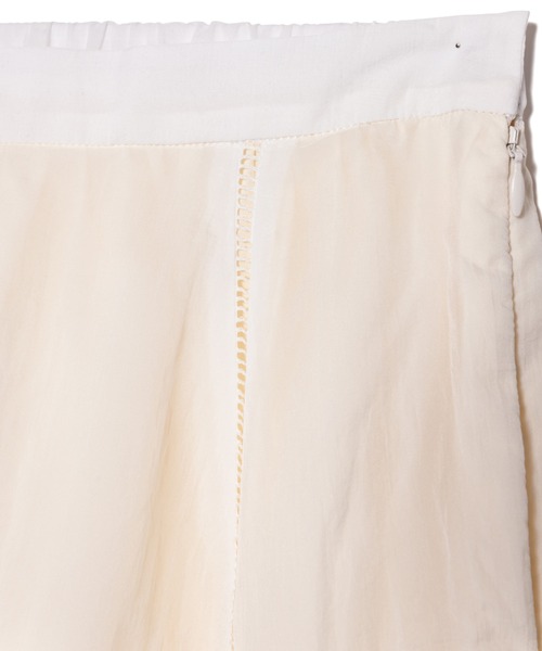 LAYMEE(レイミー)の「Embroy SK / エンブロイスカート(スカート・レディース・ホワイト/ネイビー/ピンク・FREE)」の12枚目の写真