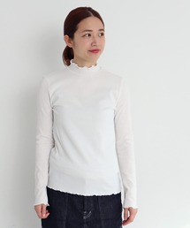 aimer le mieux | ◎aimer リブメローハイネック　長袖プルオーバー(Tシャツ/カットソー)