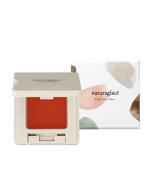 Naturaglace(ナチュラグラッセ)の「ナチュラグラッセ タッチオンカラーズ(アイシャドウ・レディース・01P_ラベンダー/02P_アイボリー/03P_ピンク/04P_ブラウン/01C_レッド/02C_オレンジ・FREE)」の6枚目の写真
