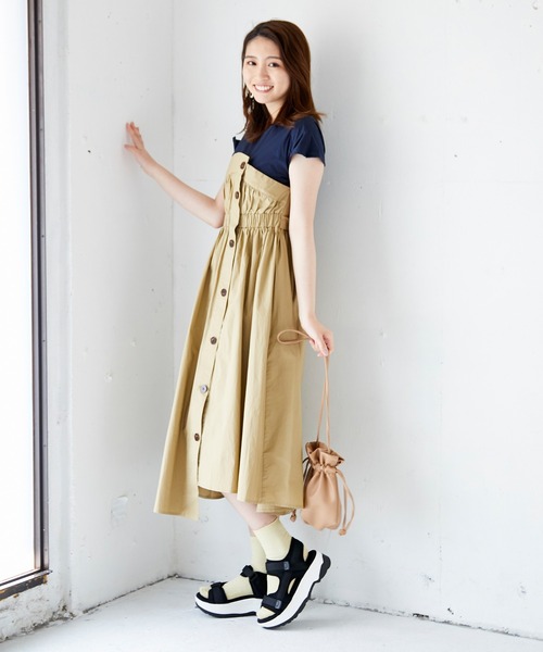 Realta（レアルタ）の「Realta(レアルタ) メッシュベルトのダブルベルトベルクロ厚底スポーツ サンダル（サンダル・レディース・ブラック/グレー・S/M/L/LL）」の7枚目の写真