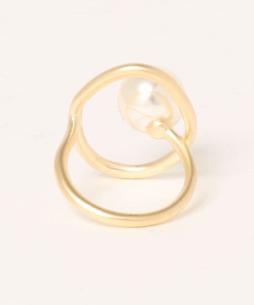 ROPE' PICNIC(ロペピクニック)の「ビッグパールサークルリング(リング・レディース・シルバー系その他/ゴールド系その他・FREE)」の3枚目の写真