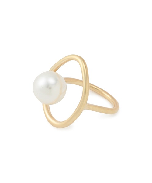 ROPE' PICNIC(ロペピクニック)の「ビッグパールサークルリング(リング・レディース・シルバー系その他/ゴールド系その他・FREE)」の1枚目の写真