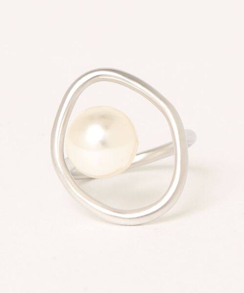 ROPE' PICNIC(ロペピクニック)の「ビッグパールサークルリング(リング・レディース・シルバー系その他/ゴールド系その他・FREE)」の8枚目の写真