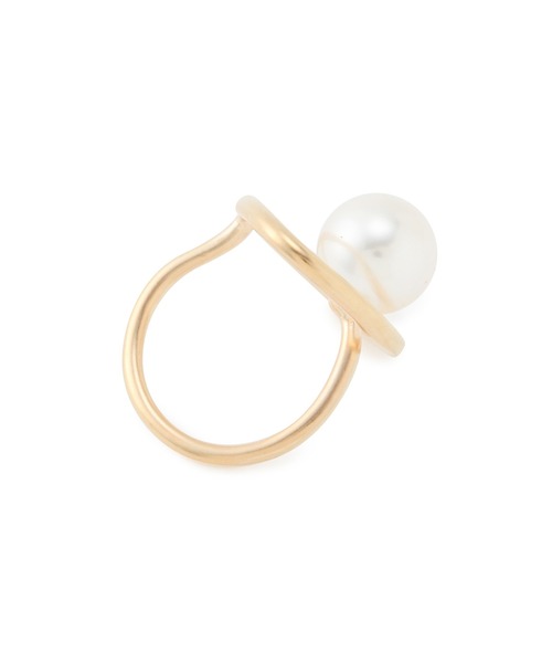 ROPE' PICNIC(ロペピクニック)の「ビッグパールサークルリング(リング・レディース・シルバー系その他/ゴールド系その他・FREE)」の5枚目の写真