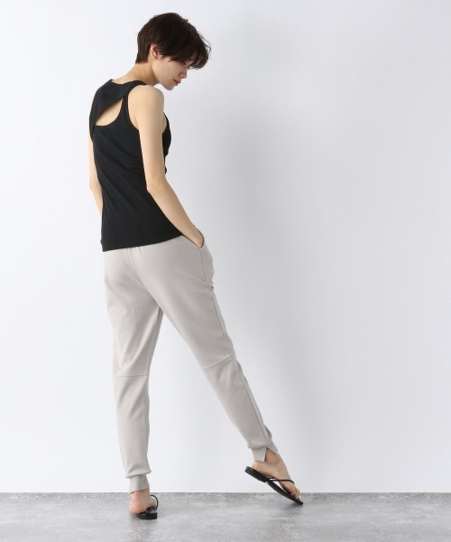 JEANASIS（ジーナシス）の「バックスラッシュタンク/942140（タンクトップ・レディース・ホワイト/グレイッシュベージュ/ブラック/レンガ・FREE）」の17枚目の写真