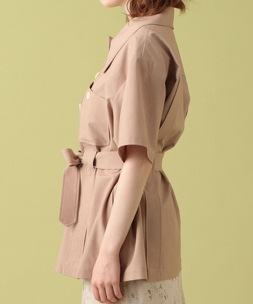 ME COUTURE（ミークチュール）の「サファリシャツジャケット（シャツ 