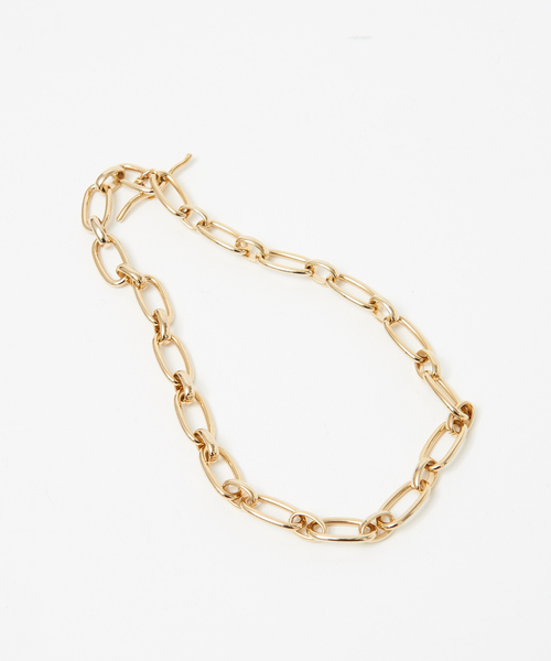 Rouge vif（ルージュヴィフ）の「【ucalypt】チェーンネックレス（ネックレス・レディース・ゴールド・フリー）」の5枚目の写真