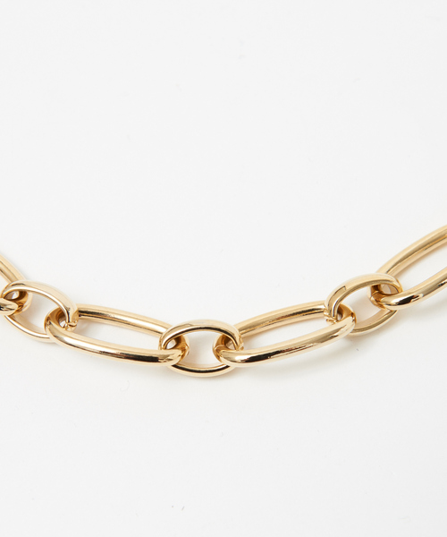 Rouge vif（ルージュヴィフ）の「【ucalypt】チェーンネックレス（ネックレス・レディース・ゴールド・フリー）」の4枚目の写真