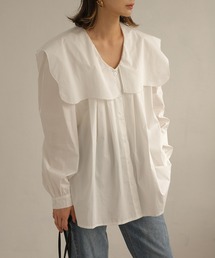 ANDJ | 【2021/SS】ビッグカラーブラウス(シャツ/ブラウス)