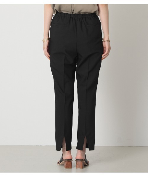 crie conforto（クリーコンフォルト）の「チョップスティックパンツ（スラックス・レディース・ブラック/ベージュ/グレー・SMALL/MEDIUM/LARGE）」の7枚目の写真