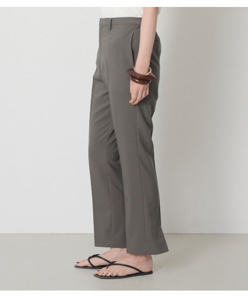 crie conforto（クリーコンフォルト）の「チョップスティックパンツ（スラックス・レディース・ブラック/ベージュ/グレー・SMALL/MEDIUM/LARGE）」の14枚目の写真