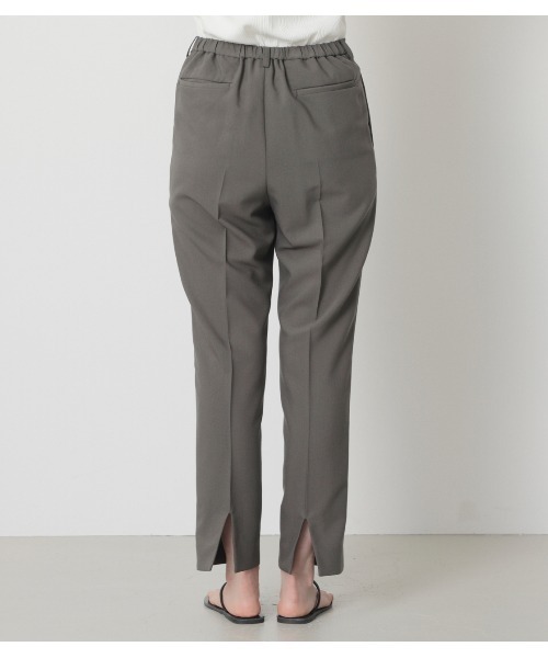 crie conforto（クリーコンフォルト）の「チョップスティックパンツ（スラックス・レディース・ブラック/ベージュ/グレー・SMALL/MEDIUM/LARGE）」の8枚目の写真