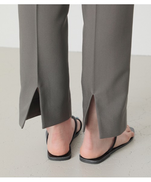 crie conforto（クリーコンフォルト）の「チョップスティックパンツ（スラックス・レディース・ブラック/ベージュ/グレー・SMALL/MEDIUM/LARGE）」の19枚目の写真