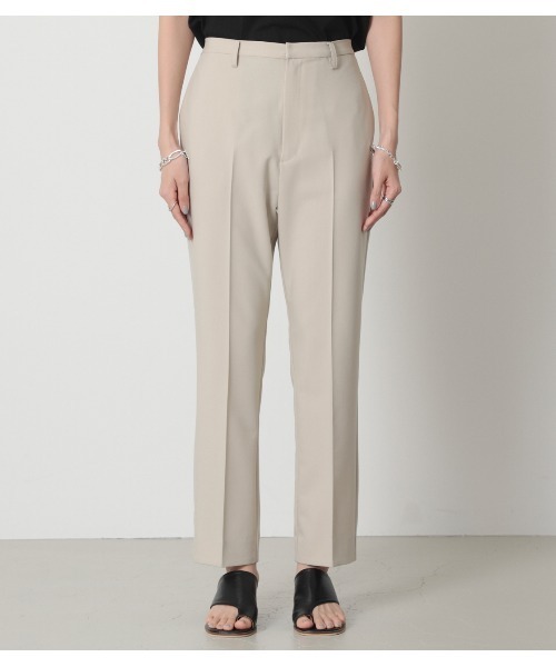 crie conforto（クリーコンフォルト）の「チョップスティックパンツ（スラックス・レディース・ブラック/ベージュ/グレー・SMALL/MEDIUM/LARGE）」の6枚目の写真